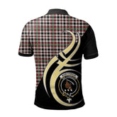 Clan Borthwick Dress Ancient Tartan Polo Shirt - Believe In Me Style LZ16 Borthwick Dress Ancient Tartan Tartan Polo